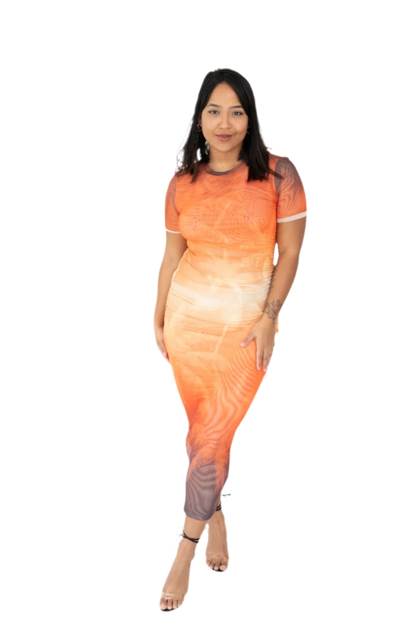 Ser.o.ya Nia Mesh set - Sunset Palm L