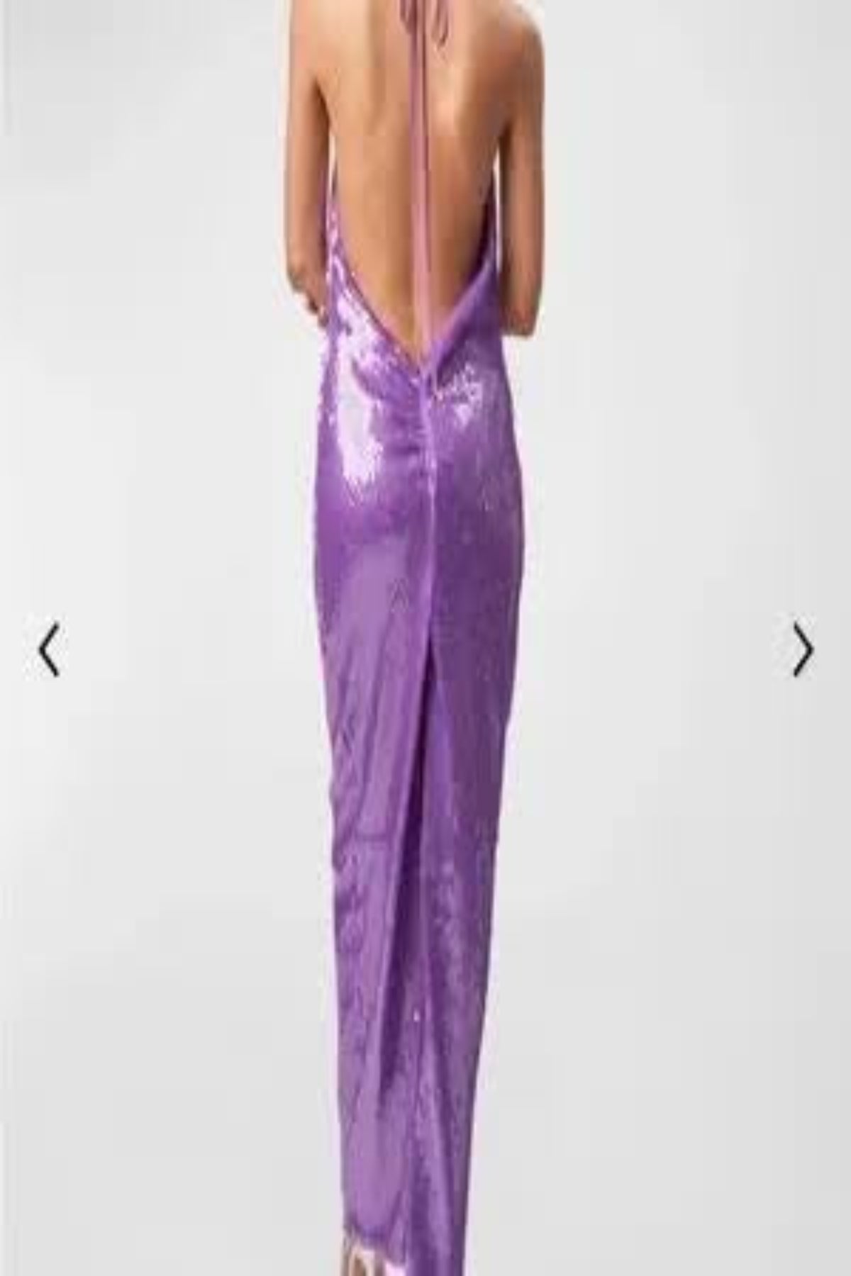 Ronny Kobo Halo Open Back Dress S