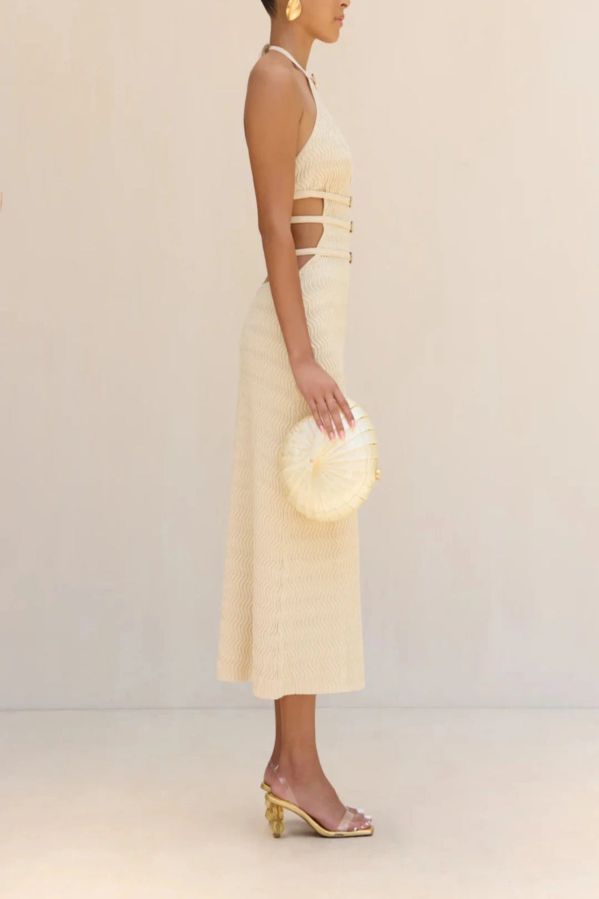 Cult Gaia Evaleigh Knit Dress S