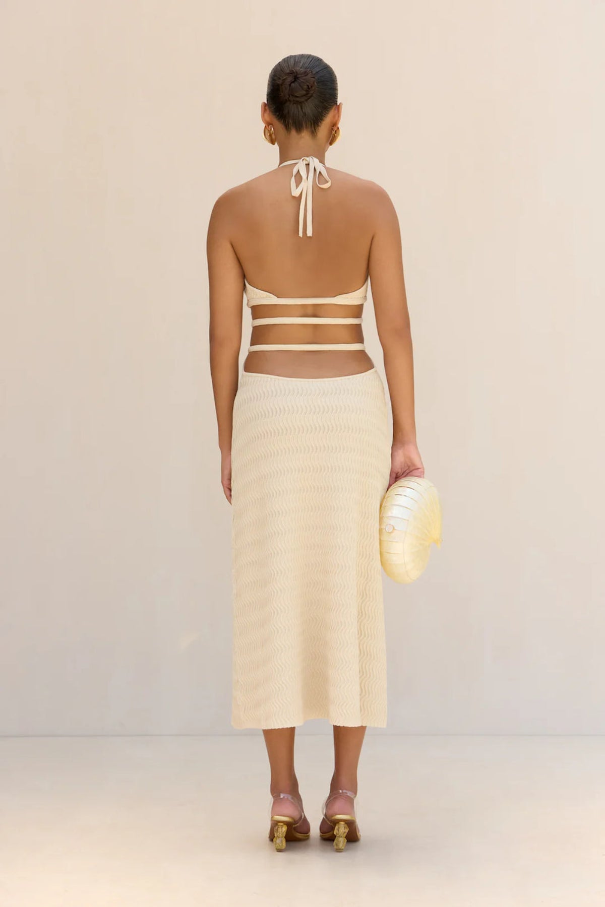 Cult Gaia Evaleigh Knit Dress S